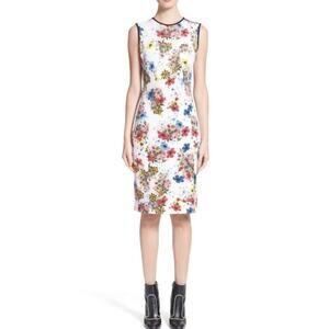 Erdem Floral Maura Sheath Dress 10